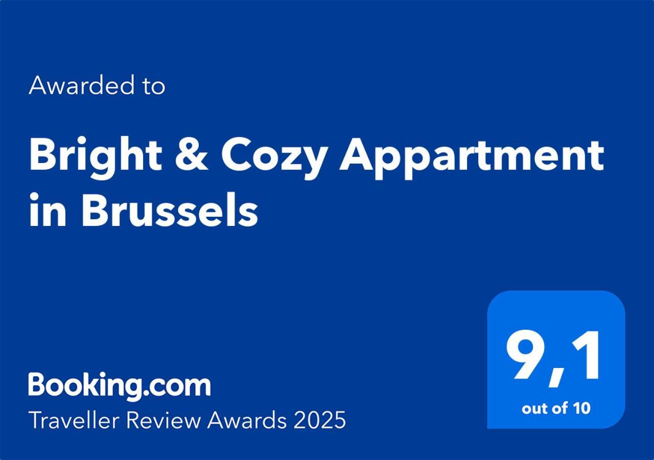 Bright & Cozy Appartment In Brussels Exterior photo